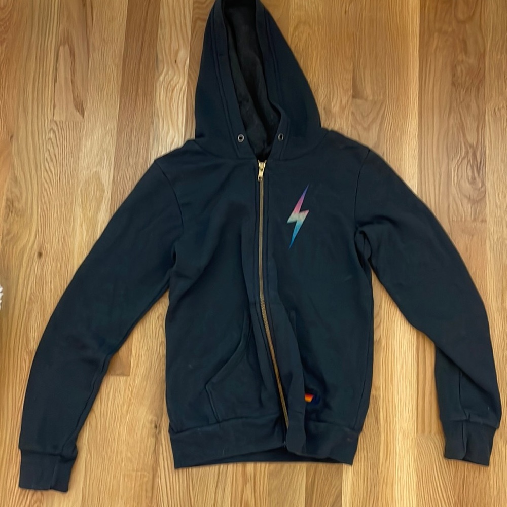 Aviator Nation size 12 zip up hoodie